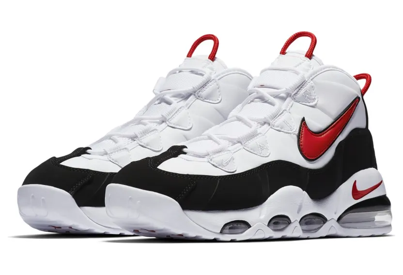 Nike Air Max Uptempo 95 White Red Black