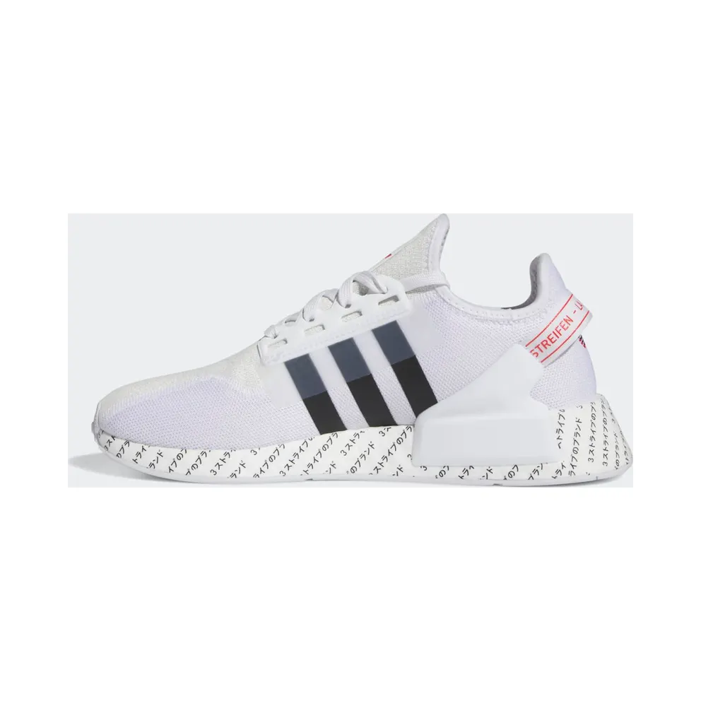 adidas NMD R1.V2 Cloud White Core Black Red (ID2853)