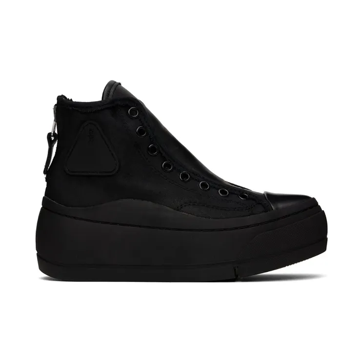 R13 Black Lace Free Kurt High-Top Bkmrb (R13S5032-001)