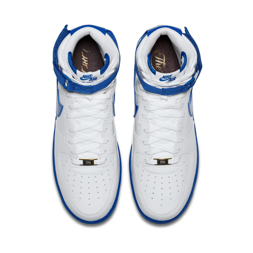 Nike Air Force 1 High Sheed Think 16 (Rude Awakening) White/Bluejay (AQ4229-100)