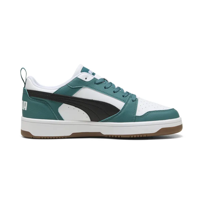 Puma Rebound V6 Low “Emerald Ice / Puma Black / Puma White” (392328_60)