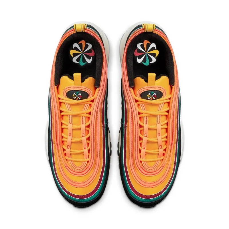 Nike Air Max 97 Sunburst Black/University Gold-Lucid Green (CK9399-001)