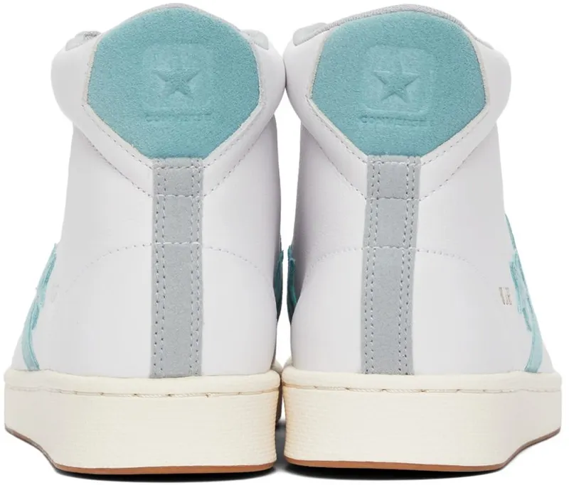 Converse Pro Leather Hi White / Soft Aloe / Ash Stone (171607C)