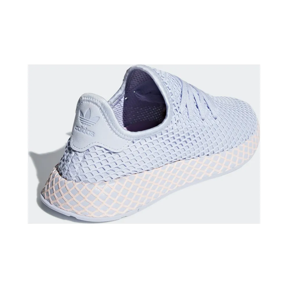 adidas Deerupt Aero Blue Clear Orange (W) Aero Blue/Aero Blue/Clear Orange (B37878)