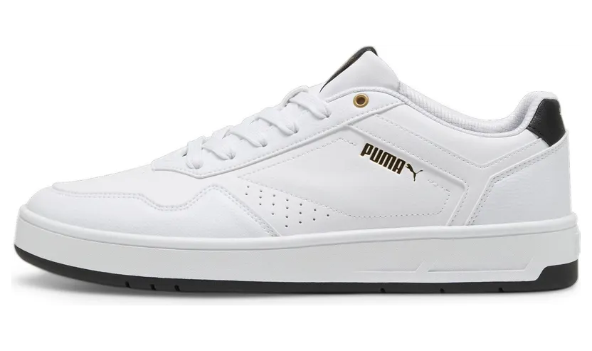 Puma Court Classic “Puma White / Puma Black / Puma Gold” (395018_07)