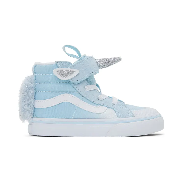Vans Baby Blue Unicorn Sk8-Hi Reissue 138 V Sneakers (VN0A4TZQASF1)