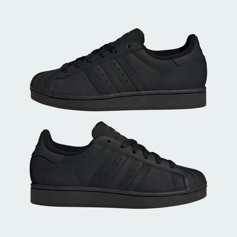 Adidas SUPERSTAR II Shoes Core Black / Core Black / Core Black (IH1612)