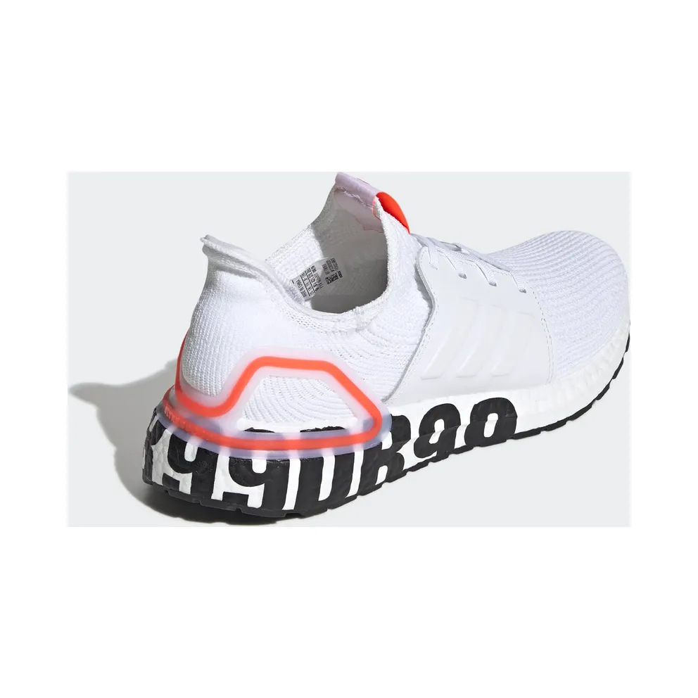adidas Ultra Boost 19 David Beckham Triple Crown 20th Anniversary Cloud White/Cloud White/Solar Red (FW1970)