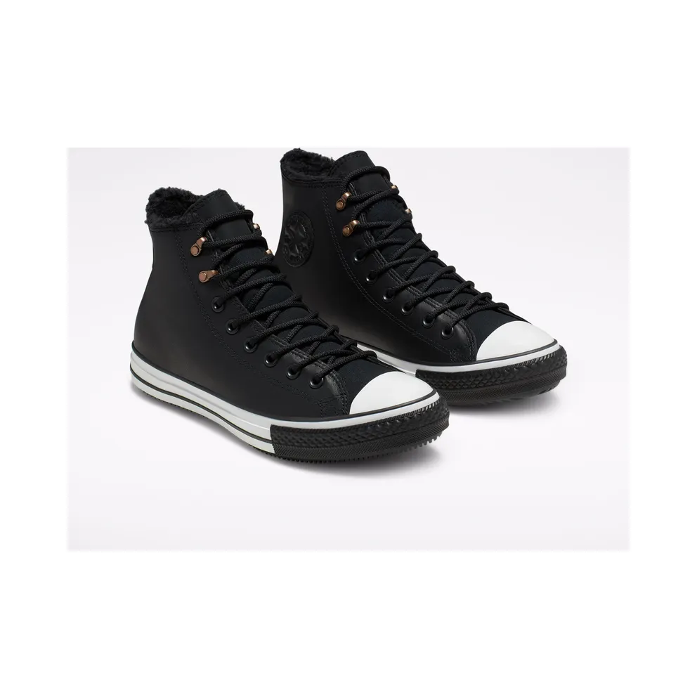 Converse Chuck Taylor All-Star Winter Hi Sherpa Leather Black (165936C)