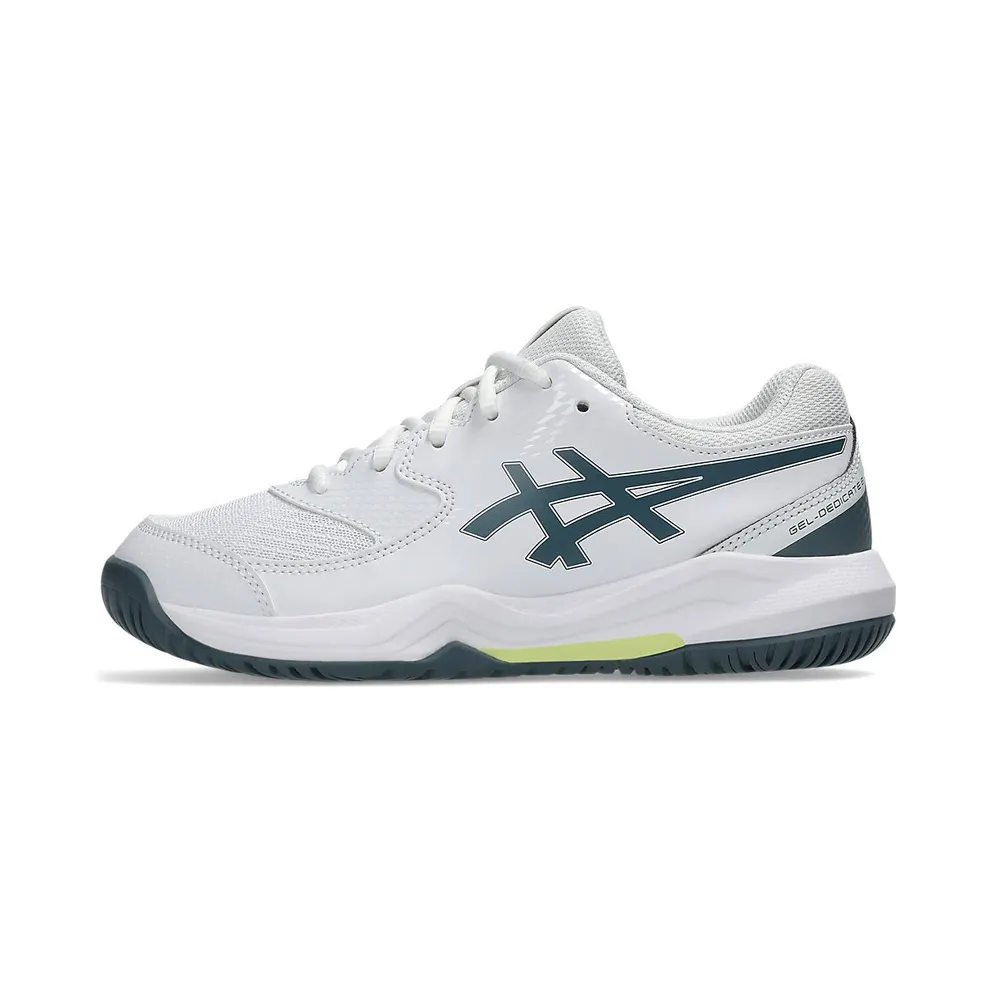 ASICS GEL-DEDICATE 8 GS “White / Ironclad” (1044A077-108)