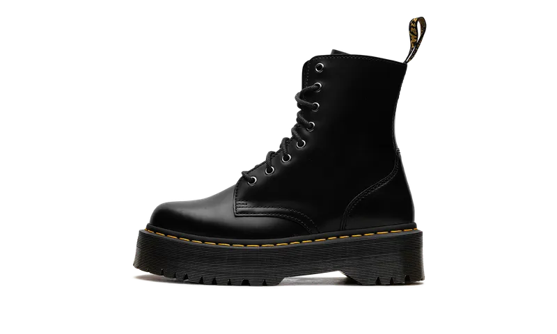 Dr Martens Jadon Boot Smooth Leather Platforms “Black” (15265001)