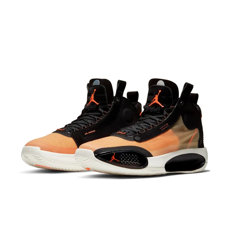 Jordan XXXIV Amber Rise Amber Rise/Black-Sail-Metallic Silver (AR3240-800)