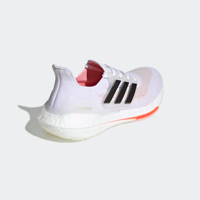 adidas Ultraboost 21 Tokyo Running Cloud White / Core Black / Solar Red (S23840)