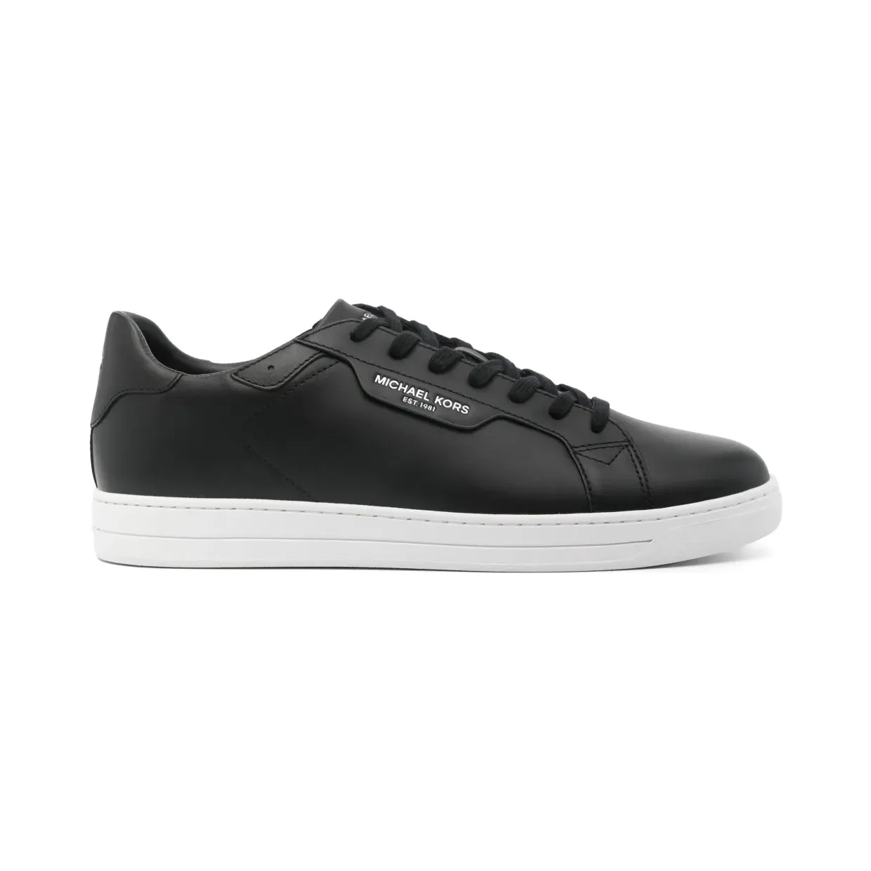 Michael Kors Keating leren “Black” (42S4KEFS2L)