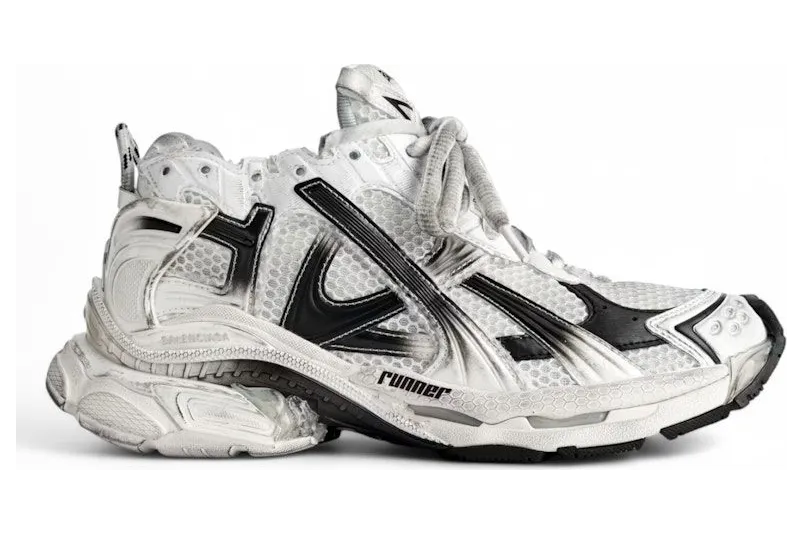 Balenciaga Runner Gardient White Black (772767 WRUNG 9010)