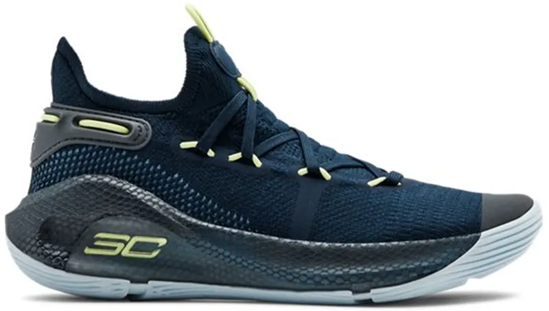 Under Armour Curry 6 International Boulevard (GS) Academy/Thunder Fade (3020415-402)