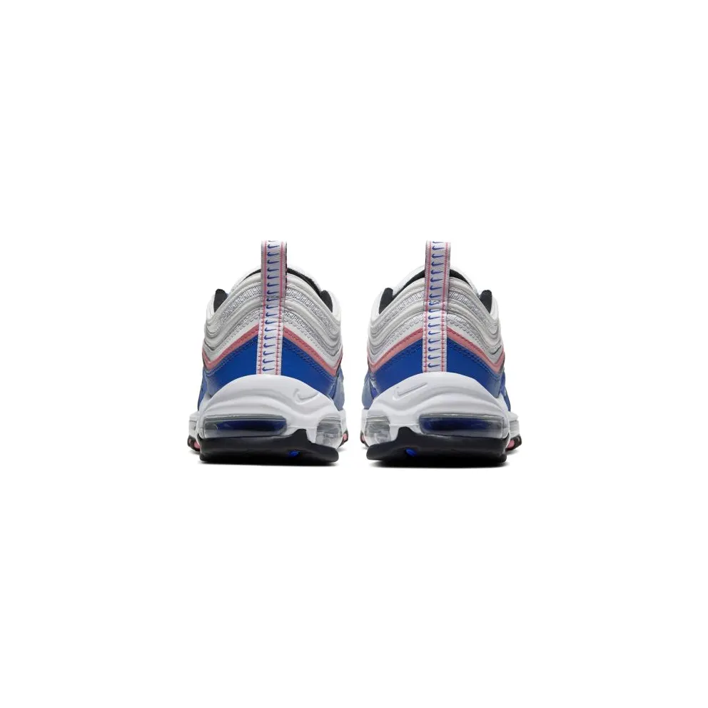 Nike Air Max 97 White Game Royal Pink Gaze White/Game Royal-Pink Gaze-Black (921826-107)