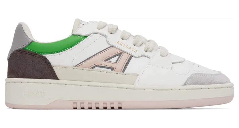 Axel Arigato White A-Dice Lo White/Neon Green /Pi (F0004047)