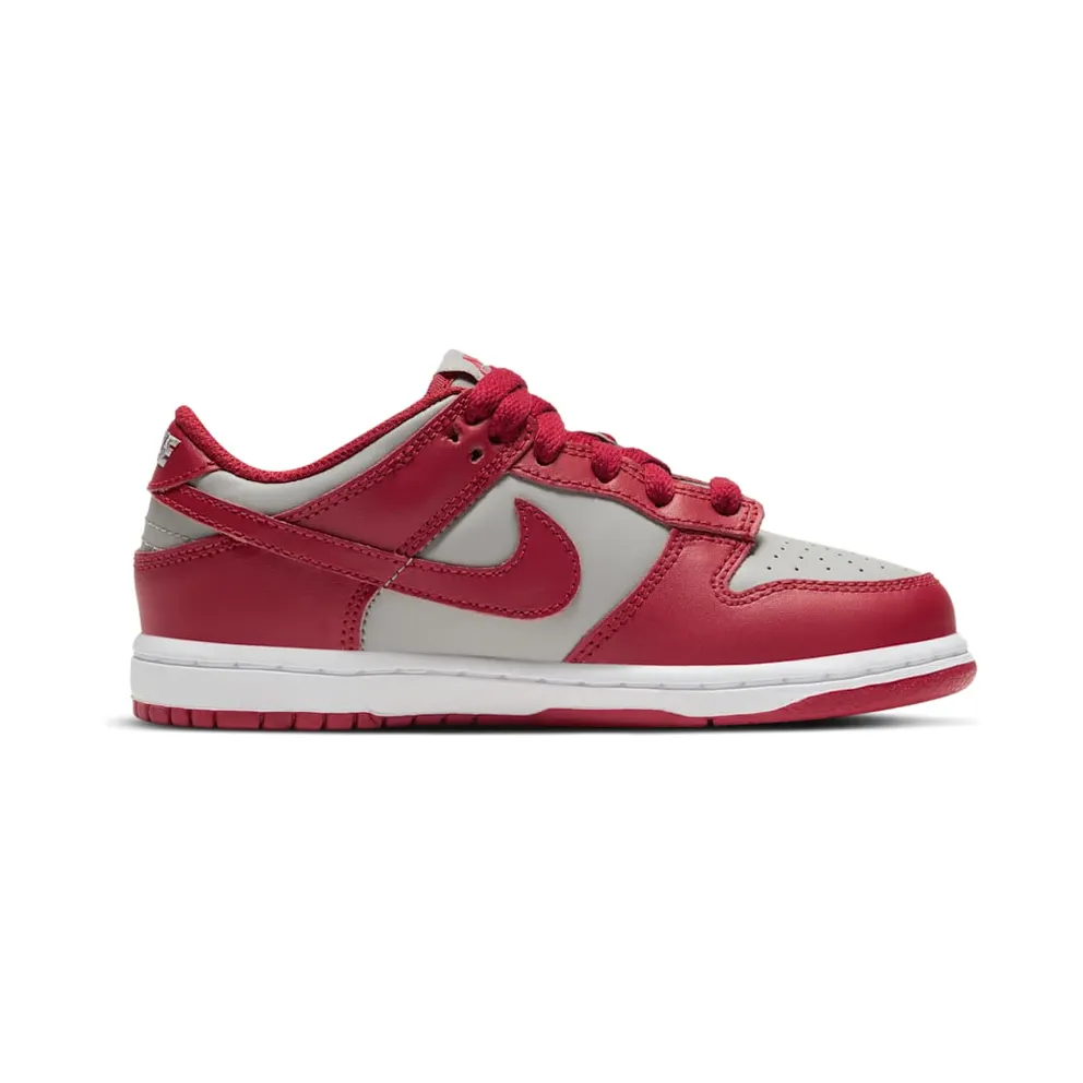 Nike Dunk Low UNLV (PS) Medium Grey/Varsity Red-White (CW1588-002)