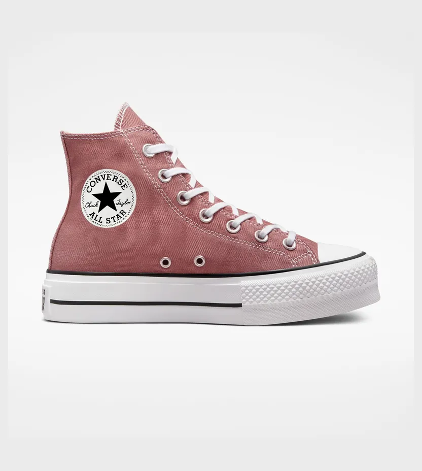 Converse Chuck Taylor All Star Lift Platform Seasonal Colour Saddle/zwart/wit (A01367C)