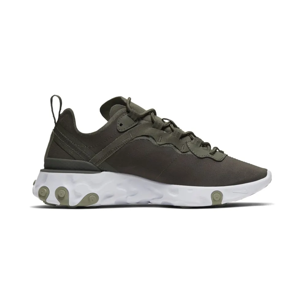 Nike React Element 55 “Cargo Khaki / White / Jade Stone” (BQ2728-302)
