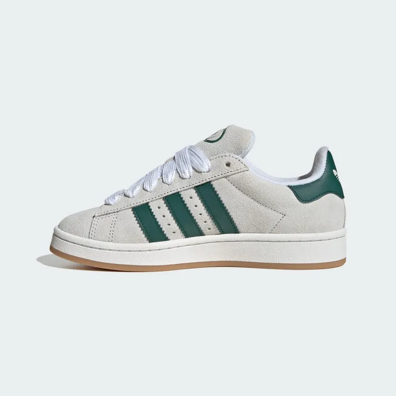 Adidas Campus 00s Crystal White / Core White / Collegiate Green (JQ7784)