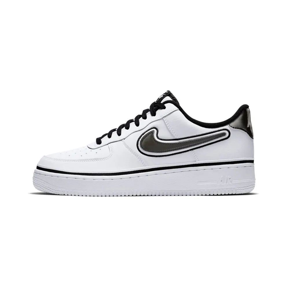 Nike Air Force 1 Low Sport NBA White Black (AJ7748-100)