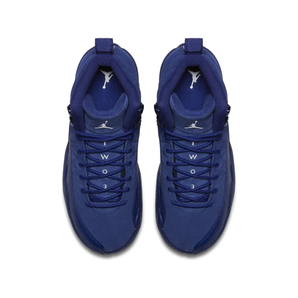 Jordan 12 Retro Deep Royal Blue (GS) Deep Royal Blue/White-Metallic Silver (153265-400)