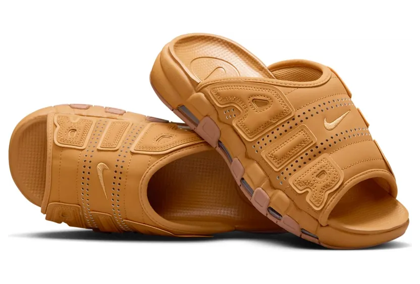 Nike AIR MORE UPTEMPO SLIDE “FLAX” (FZ3113-200)