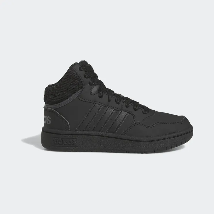 adidas Hoops Mid Core Black / Core Black / Grey Six (HR0228)