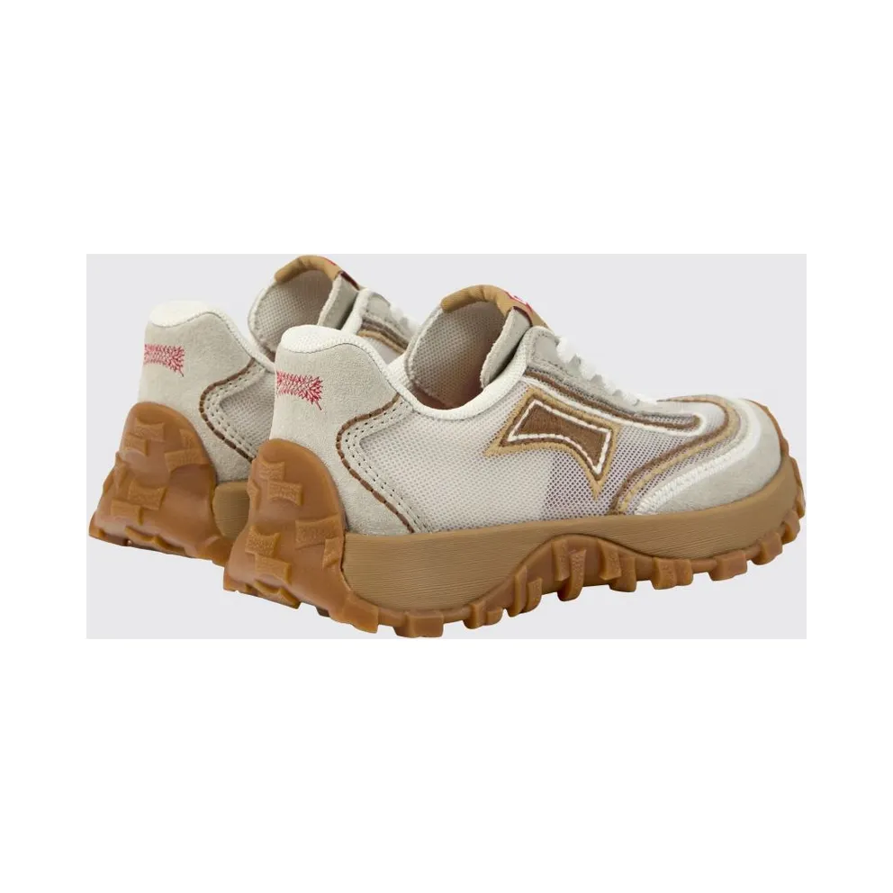 Camper Twins Recycled Polyester and Suede Beige (K800685-002TWINS0)
