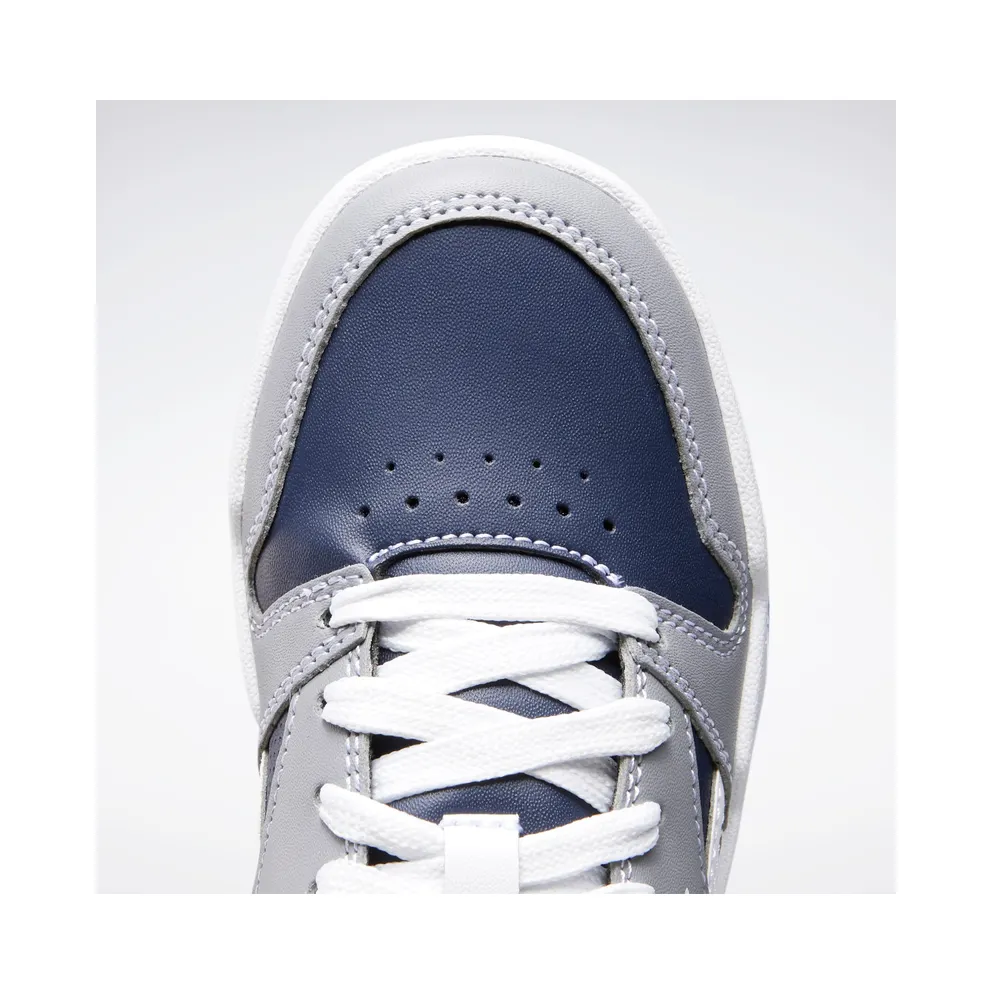 Adidas BB4500 Court Low Pure Grey 5 / Vector Navy / Vector Red (FY5141)