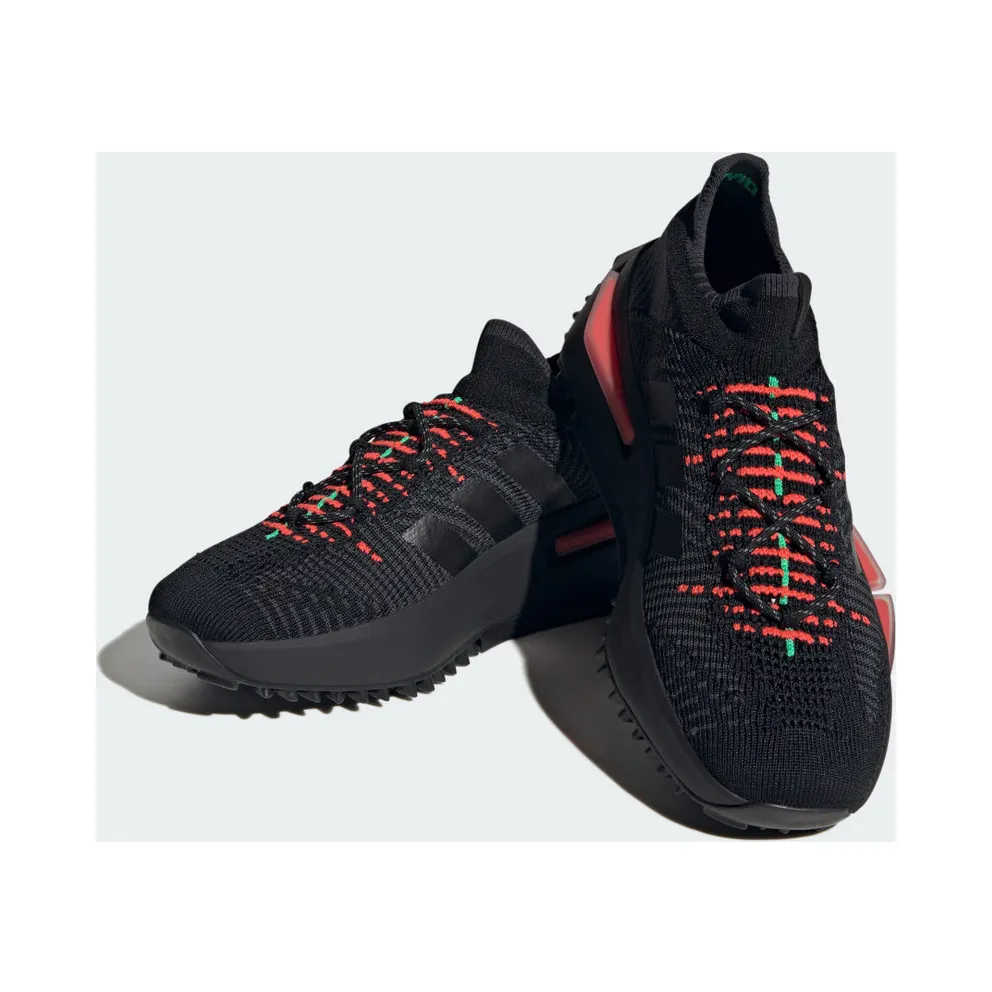 Adidas NMD_S1 Core Black / Carbon / Flash Lime (IE4588)