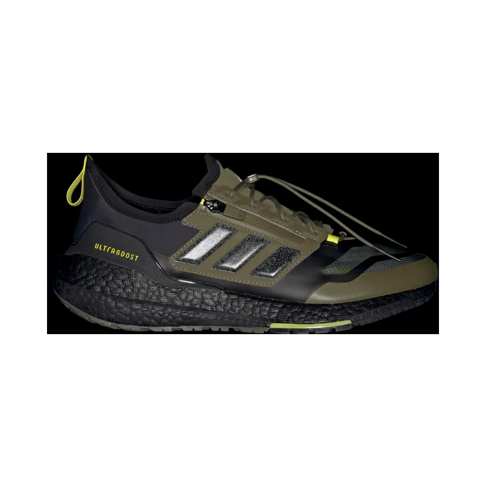 adidas Ultraboost 21 GORE-TEX Focus Olive / Core Black / Acid Yellow (FY3956)