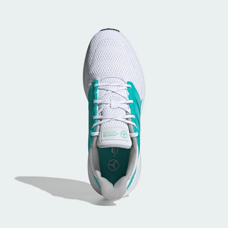 Adidas Mercedes – AMG Petronas Formula One Team Ultimashow 2.0 Sports Shoes Cloud White / Semi Mint Rush / Core Black (JR1074)