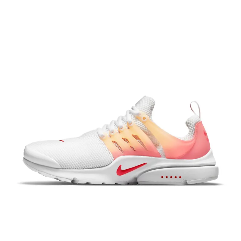 Nike Air Presto “White / Melon Tint / Atomic Pink / Habanero Red” (DM2837-100)
