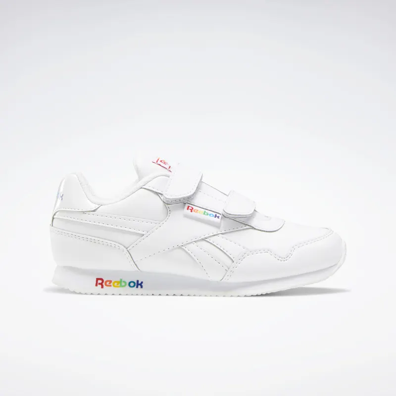 Reebok Royal Classic Jogger 3 White / Vector Red / High Vis Orange (FX0381)