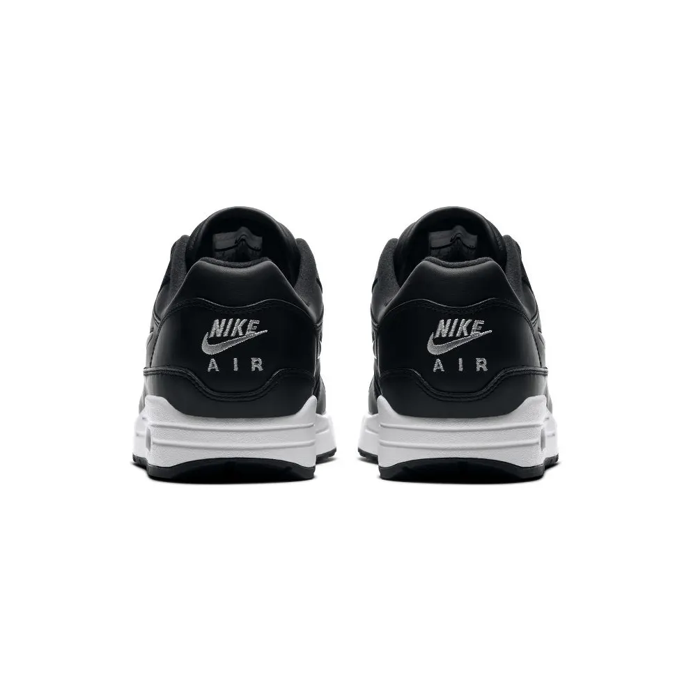Nike Air Max 1 Jewel Black Silver Black/Metallic Silver-White (918354-001)