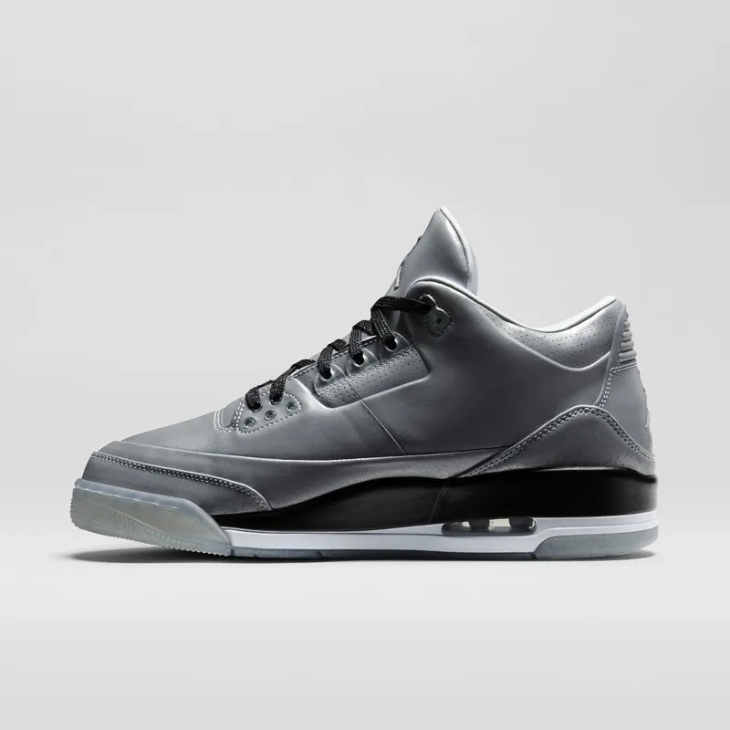 Jordan 3 Retro 5Lab3 Silver Reflect Silver/Reflect Silver-Black-White (631603-003)
