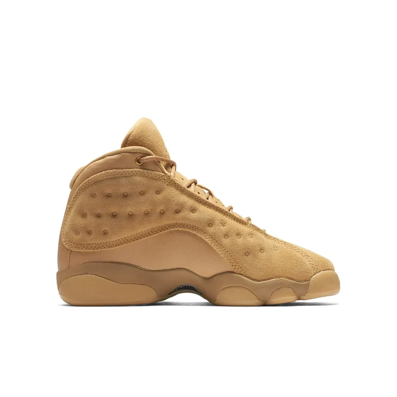 Jordan 13 Retro Wheat (GS) Elemental Gold/Baroque Brown-Gum Yellow (414574-705)