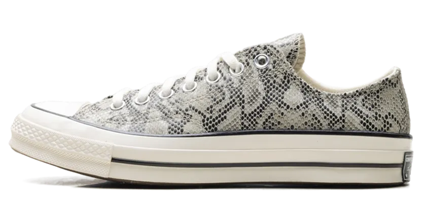 Converse Chuck 70 Low “Snake Pale Surplus / Egret / Black” (A13434C)