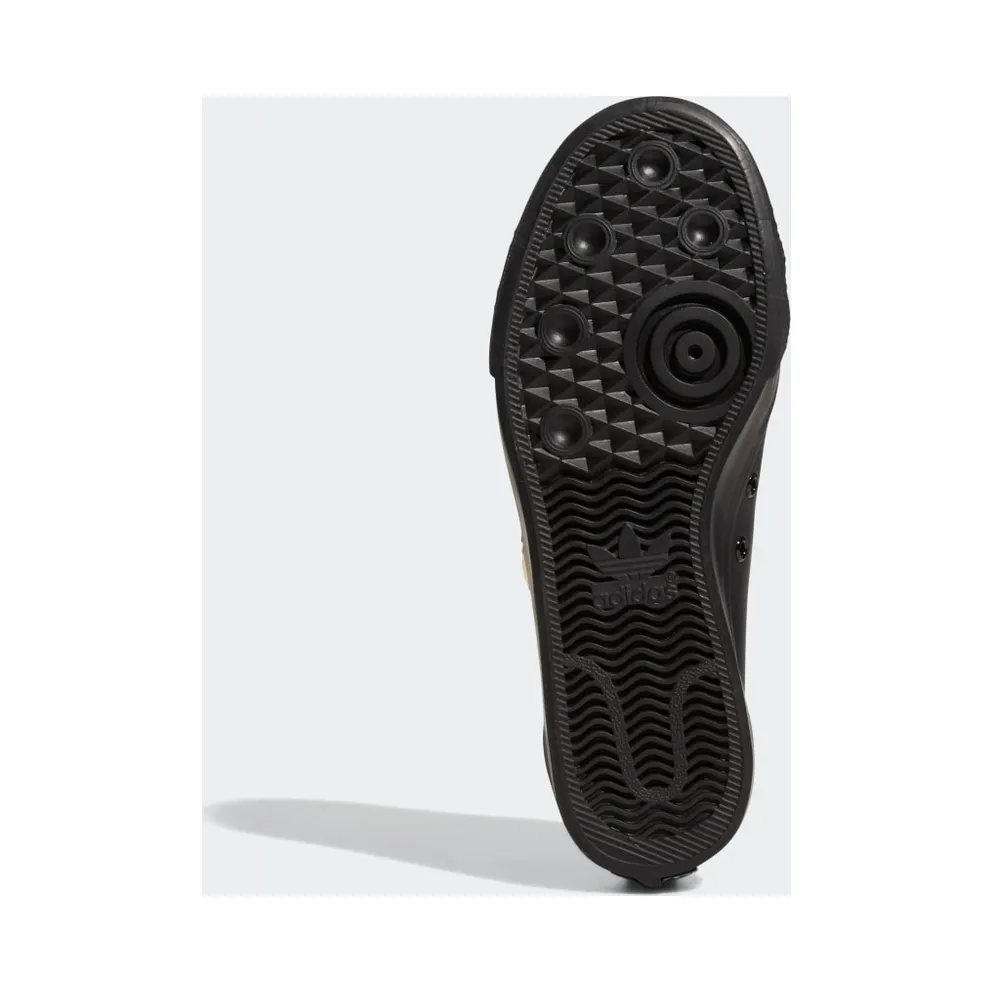 adidas NIZZA TREFOIL W Core Black / Core Black / Gold Metallic (H01129)