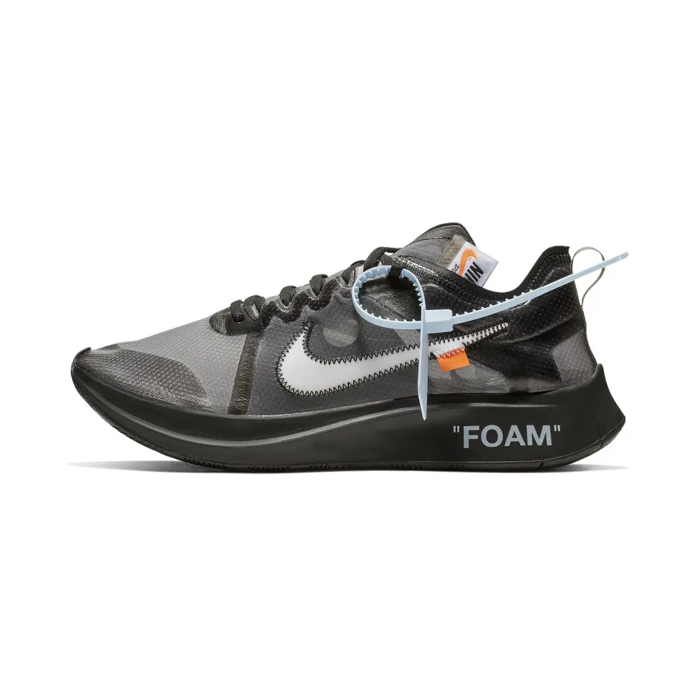 Nike x Off White Zoom Fly SP Black (2018) (AJ4588-001)