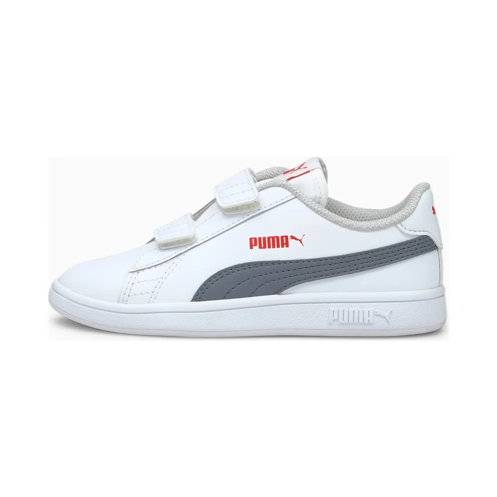 PUMA Smash V2 Kids’ White/Flint Stone (365173-25)
