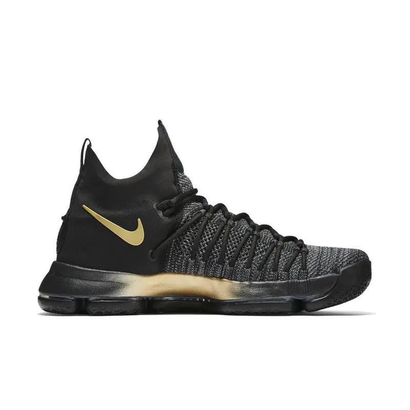 Nike KD 9 Elite Flip the Switch Black/Tour Yellow-Blue Fury (878637-007)