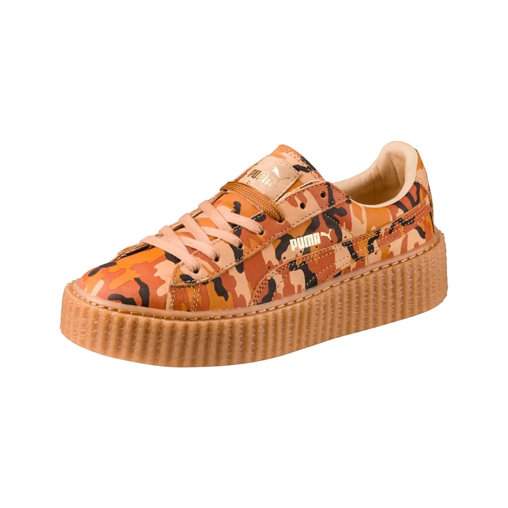 Puma Creepers Rihanna Fenty Camo Orange/Orange/Oatmeal (363277-01)