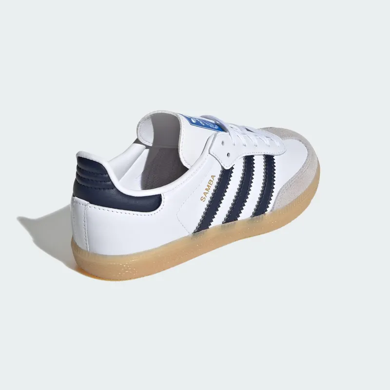 adidas Samba OG Cloud White Collegiate Navy Gum (JI4466)