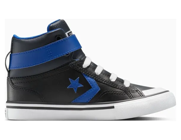 Converse Pro Blaze Strap Leather Easy On Black, White (A13077C)