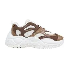 Armani Exchange Sneakers met mesh inzetstuk en vlakken – Wit (XDX120XV708) (2)