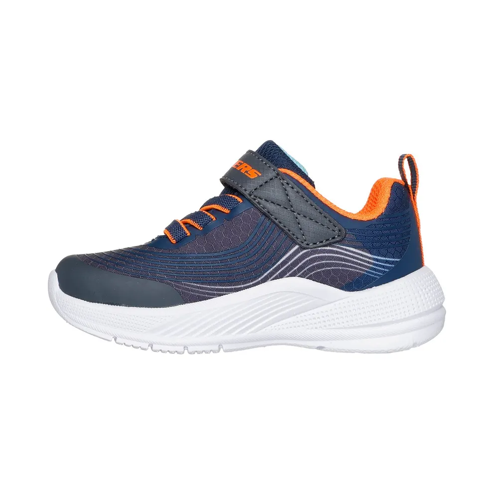 Skechers Microspec Advance Sneaker Marine/Orange